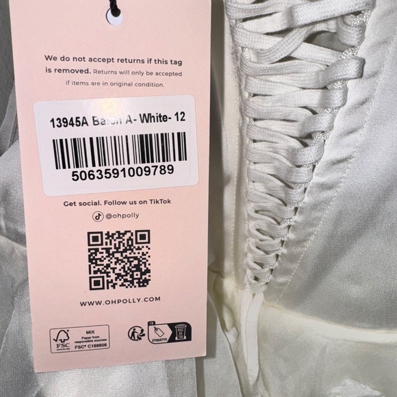 Oh Polly bodysuit bridal - Picture 7 of 11